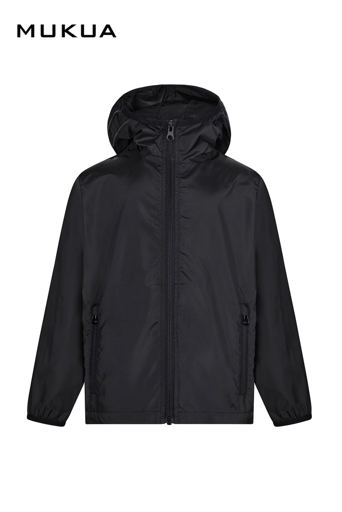 Kurtka przeciwwiatrowa dla dzieci STOCKTON KIDS WZ70K - BLACK 200