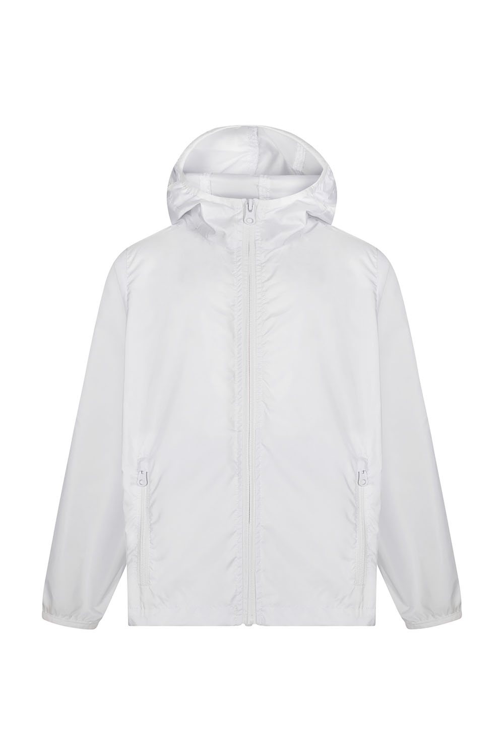 Kurtka przeciwwiatrowa dla dzieci STOCKTON KIDS WZ70K - WHITE 100