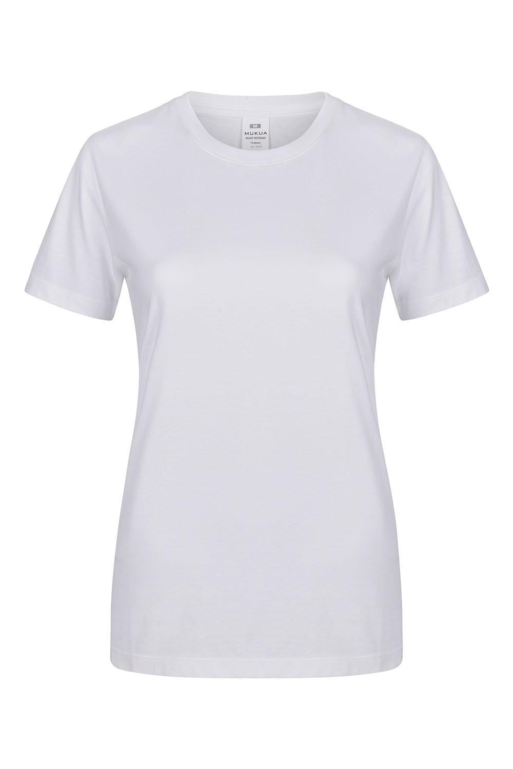 Koszulka z krótkim rękawem damska PALM WOMAN TS190WW - WHITE 100
