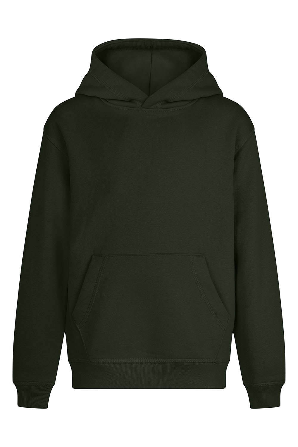 Bluza z okrągłym dekoltem dla dzieci REEF KIDS SHN300K - HUNTER GREEN 618