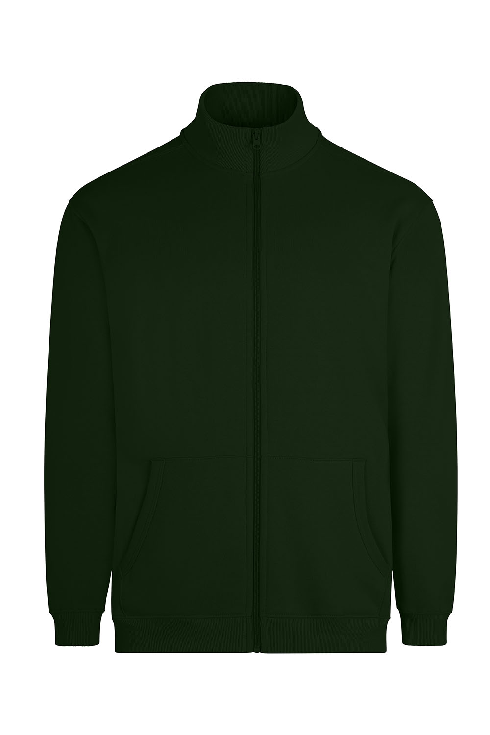 Bluza z pełnym zamkiem unisex COOPER SZ270U - BOTTLE GREEN 602
