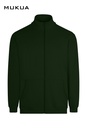 Bluza z pełnym zamkiem unisex COOPER SZ270U - BOTTLE GREEN 602