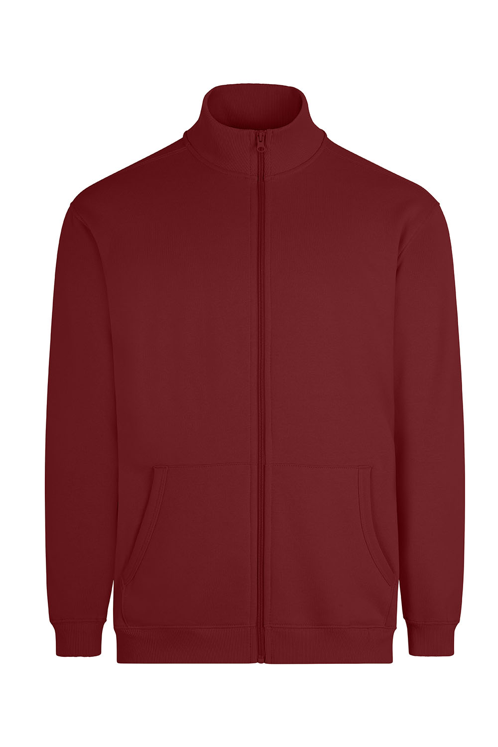 Bluza z pełnym zamkiem unisex COOPER SZ270U - CRIMSON 415