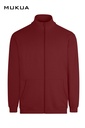 Bluza z pełnym zamkiem unisex COOPER SZ270U - CRIMSON 415