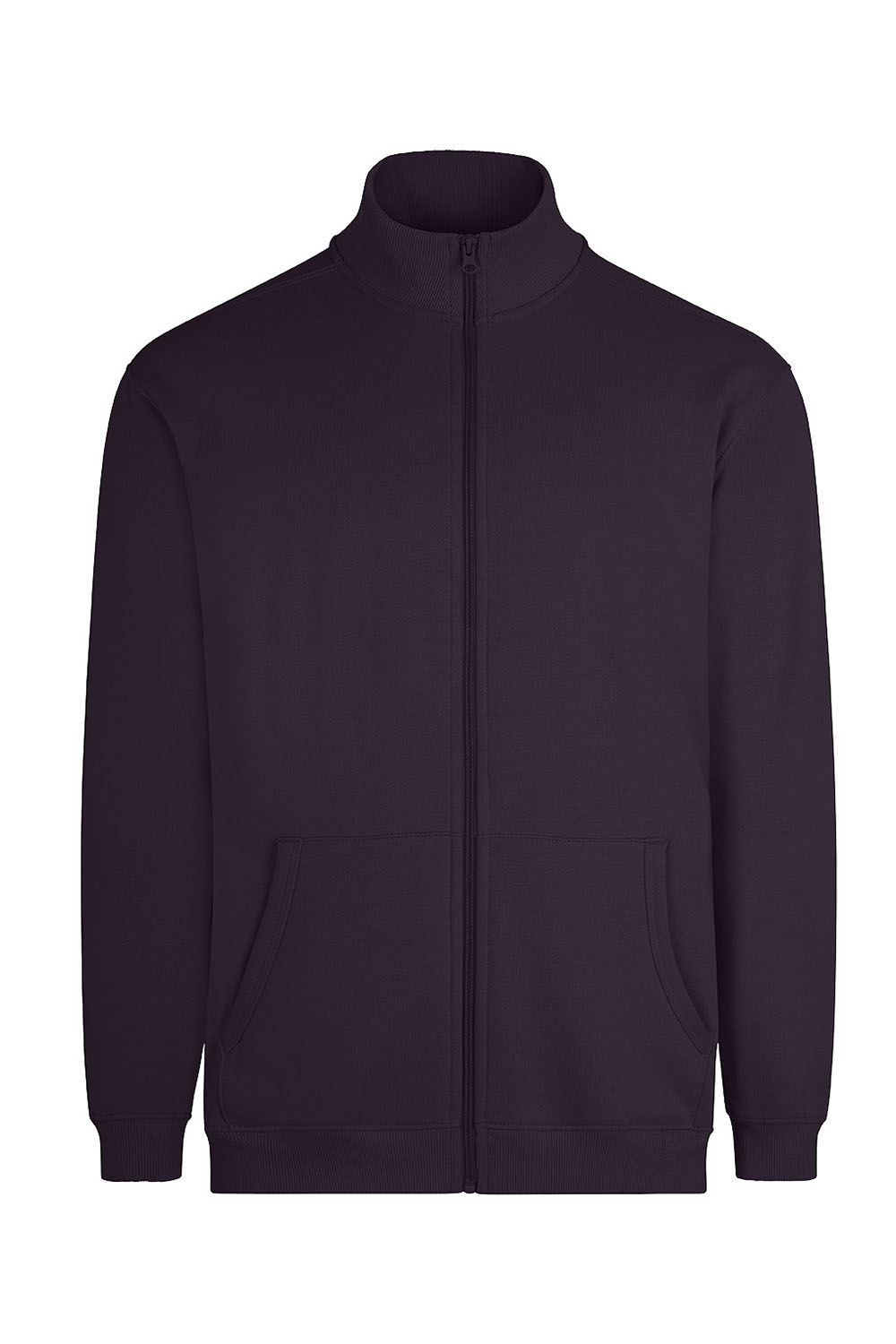 Bluza z pełnym zamkiem unisex COOPER SZ270U - DARK PLUM 531