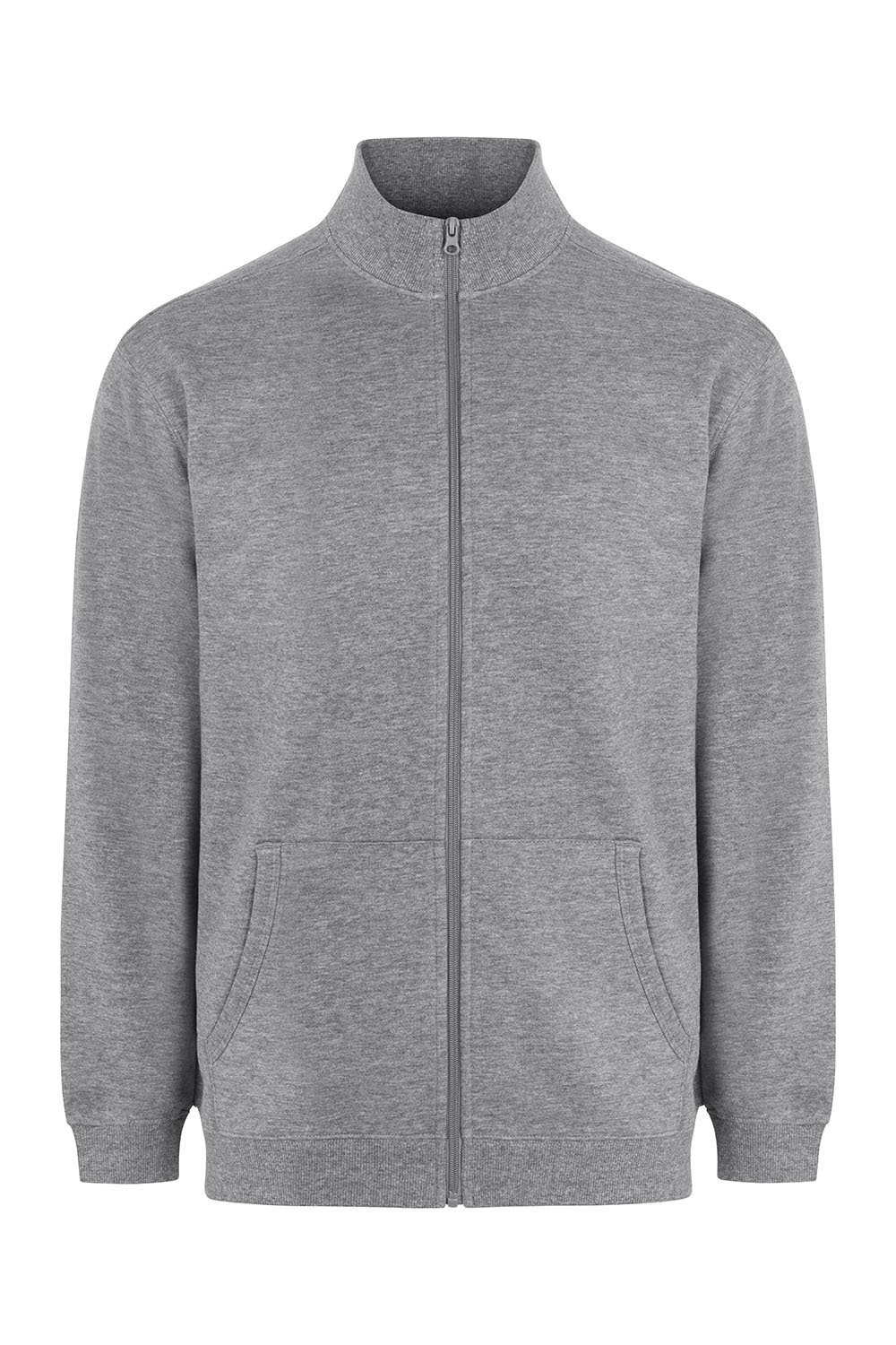 Bluza z pełnym zamkiem unisex COOPER SZ270U - HEATHER GREY 202