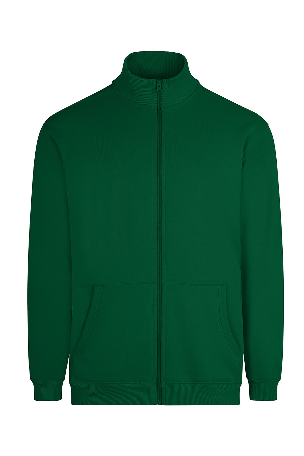 Bluza z pełnym zamkiem unisex COOPER SZ270U - KELLY GREEN 600