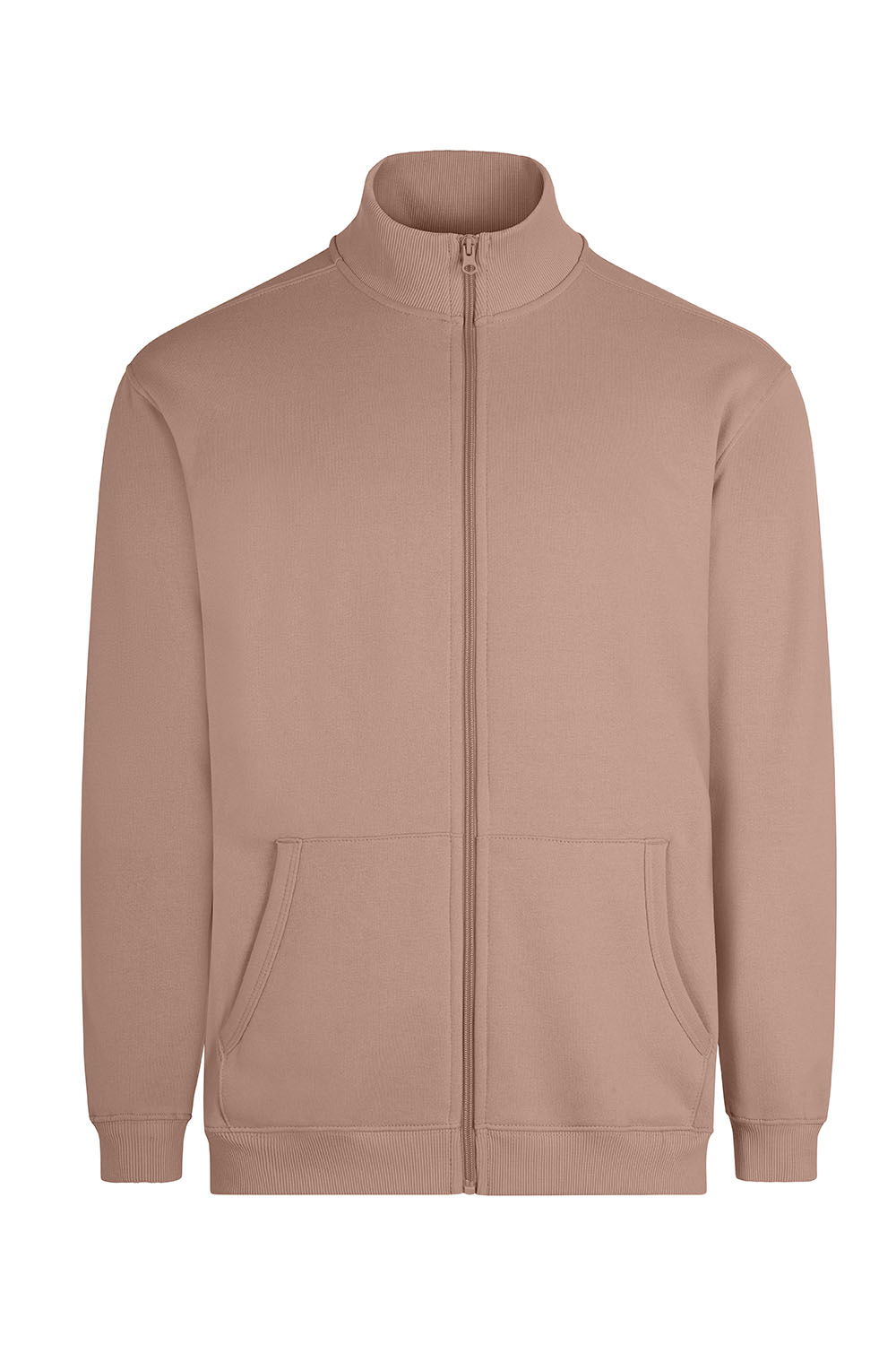 Bluza z pełnym zamkiem unisex COOPER SZ270U - PALE ROSE 410