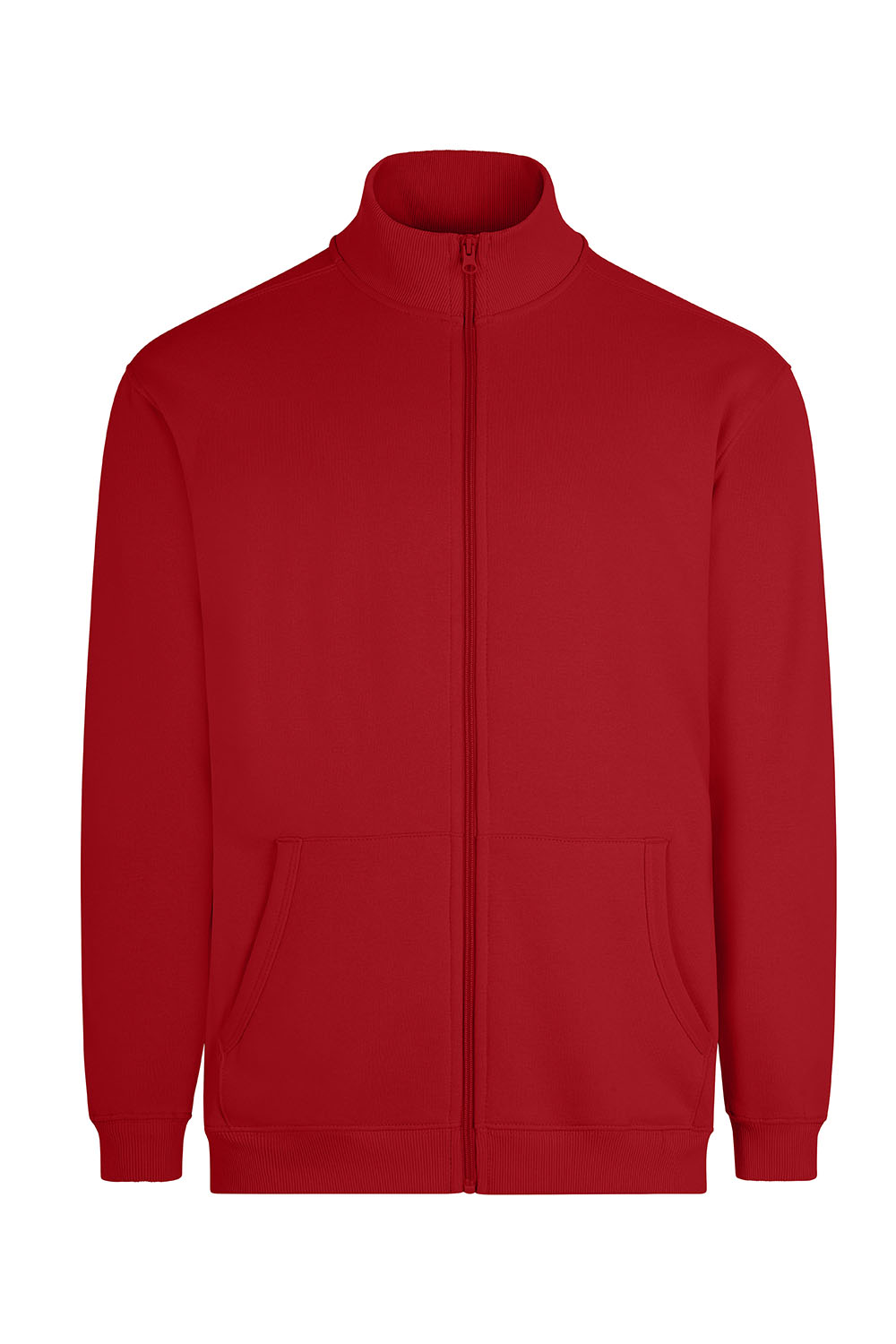 Bluza z pełnym zamkiem unisex COOPER SZ270U - RED 400