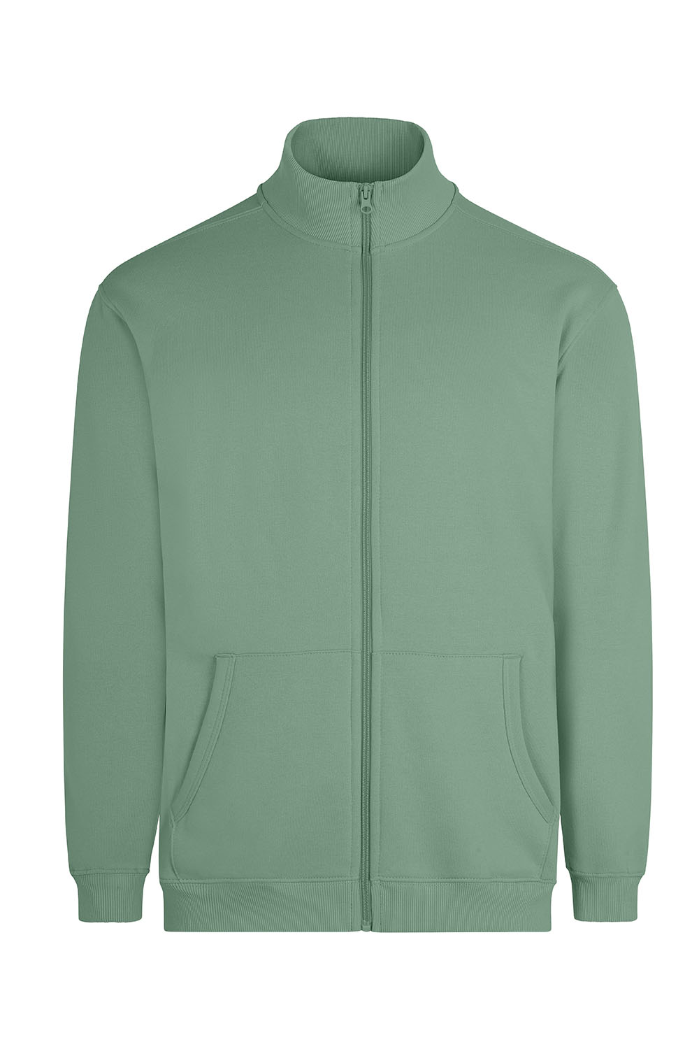 Bluza z pełnym zamkiem unisex COOPER SZ270U - SAGE 613