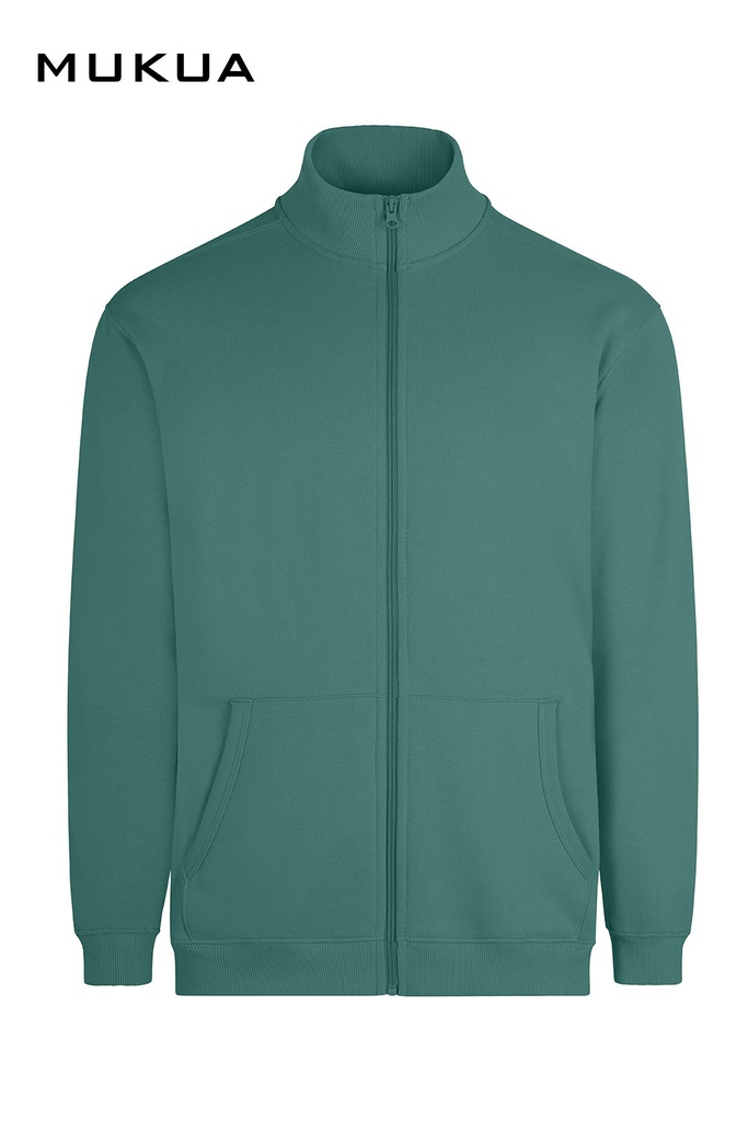 Bluza z pełnym zamkiem unisex COOPER SZ270U - TEAL 614