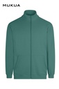 Bluza z pełnym zamkiem unisex COOPER SZ270U - TEAL 614