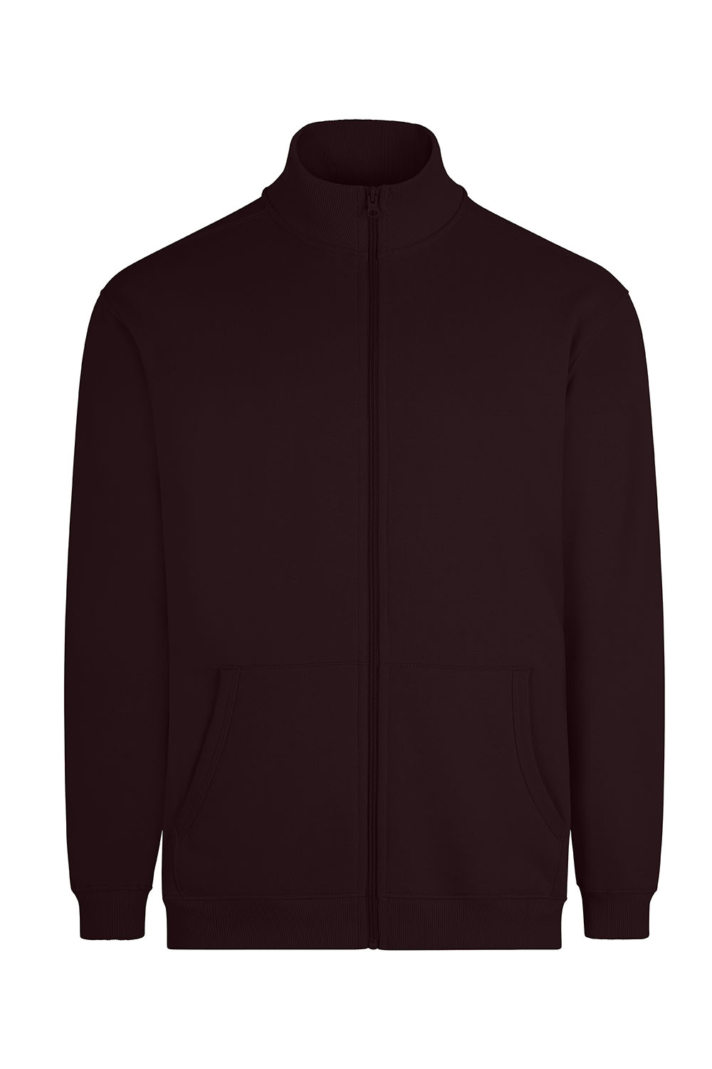 Bluza z pełnym zamkiem unisex COOPER SZ270U - WINE 403