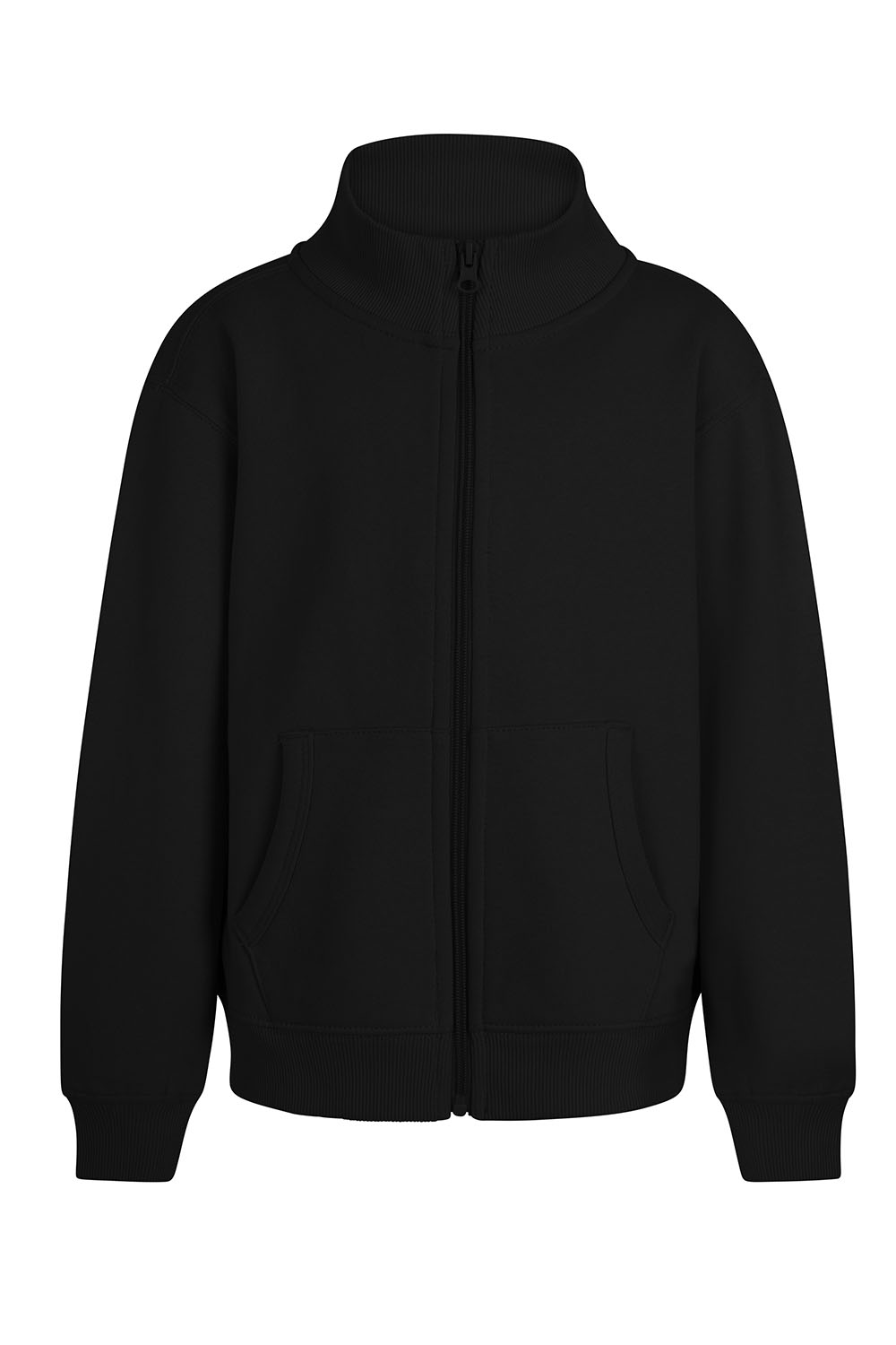 Bluza z pełnym zamkiem dla dzieci COOPER KIDS SZ270K - BLACK 200