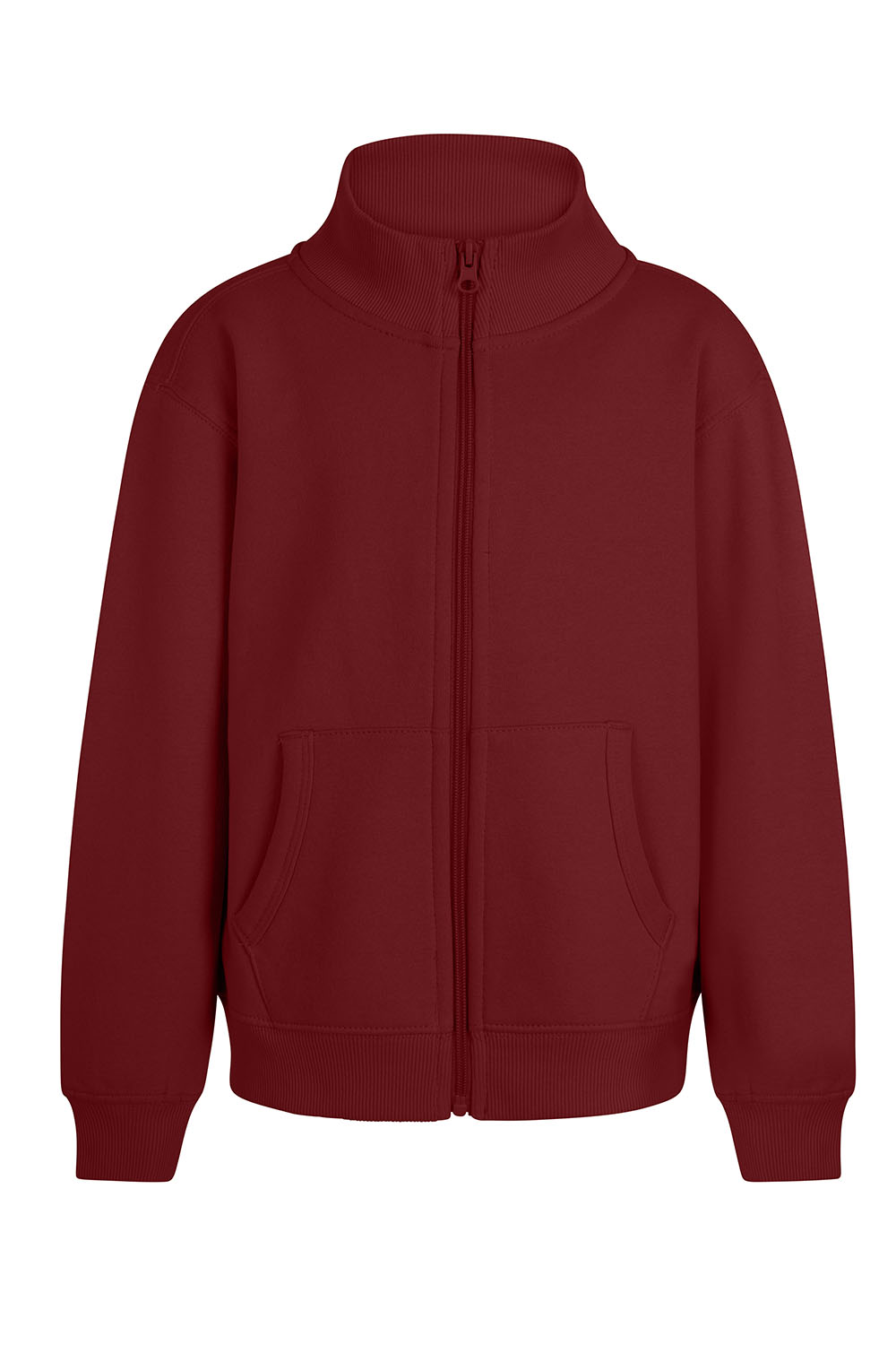Bluza z pełnym zamkiem dla dzieci COOPER KIDS SZ270K - CRIMSON 415
