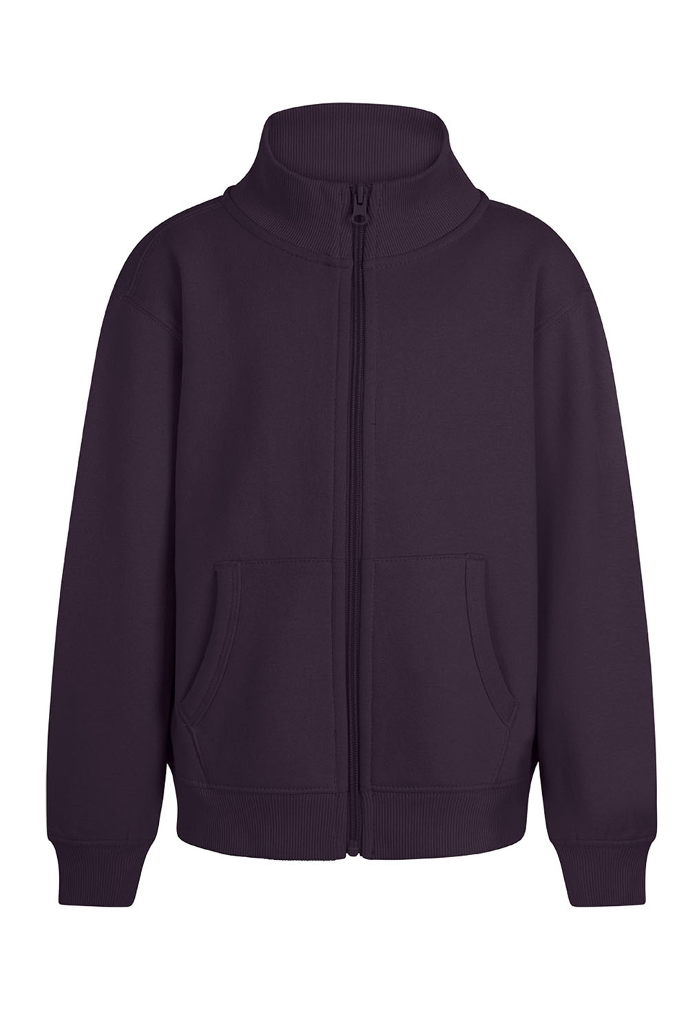 Bluza z pełnym zamkiem dla dzieci COOPER KIDS SZ270K - DARK PLUM 531