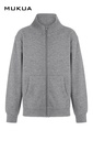 Bluza z pełnym zamkiem dla dzieci COOPER KIDS SZ270K - HEATHER GREY 202