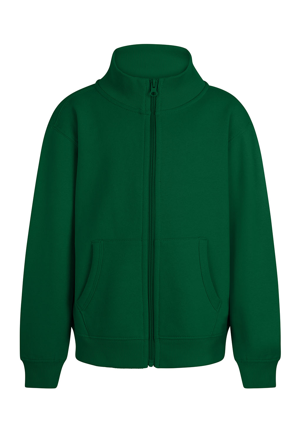 Bluza z pełnym zamkiem dla dzieci COOPER KIDS SZ270K - KELLY GREEN 600