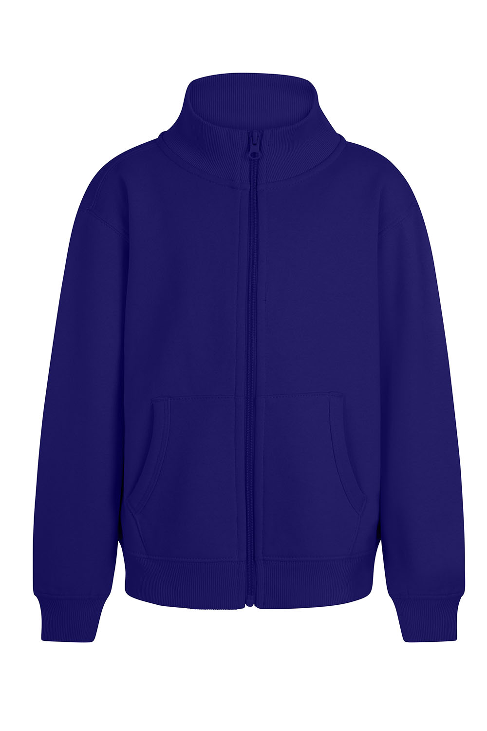 Bluza z pełnym zamkiem dla dzieci COOPER KIDS SZ270K - ROYAL BLUE 502