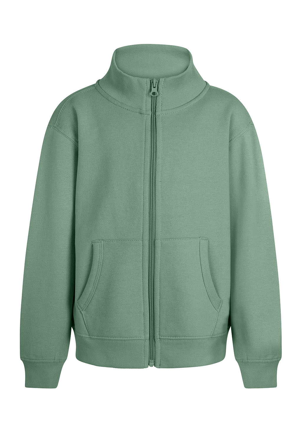 Bluza z pełnym zamkiem dla dzieci COOPER KIDS SZ270K - SAGE 613