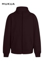 Bluza z pełnym zamkiem dla dzieci COOPER KIDS SZ270K - WINE 403