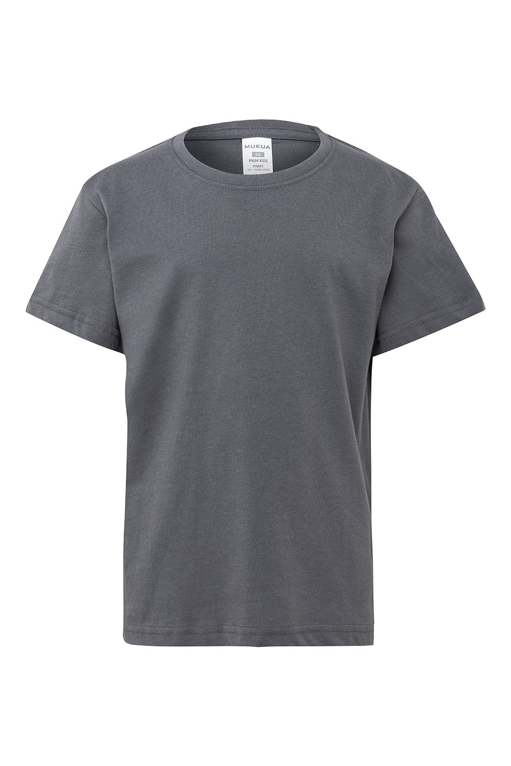 Koszulka z krótkim rękawem dla dzieci PALM KIDS TS190KC - DARK GREY 201