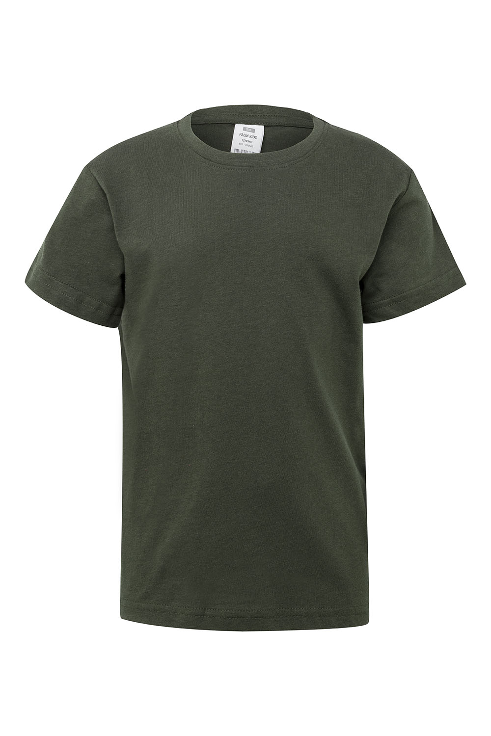 Koszulka z krótkim rękawem dla dzieci PALM KIDS TS190KC - KHAKI GREEN 601