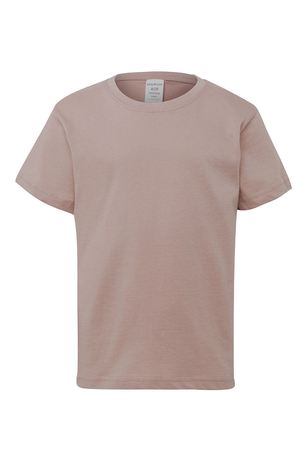 Koszulka z krótkim rękawem dla dzieci PALM KIDS TS190KC - PALE ROSE 410