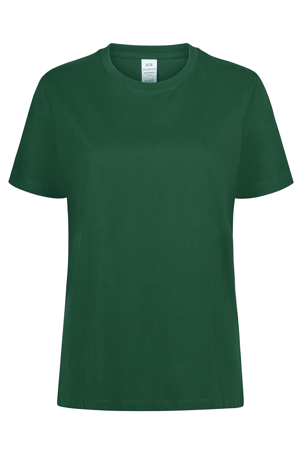 Koszulka z krótkim rękawem damska PALM WOMAN TS190WC - BOTTLE GREEN 602