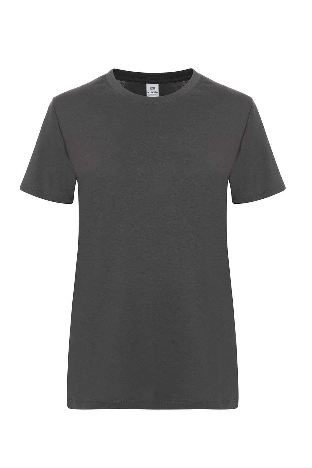 Koszulka z krótkim rękawem damska PALM WOMAN TS190WC - DARK GREY 201