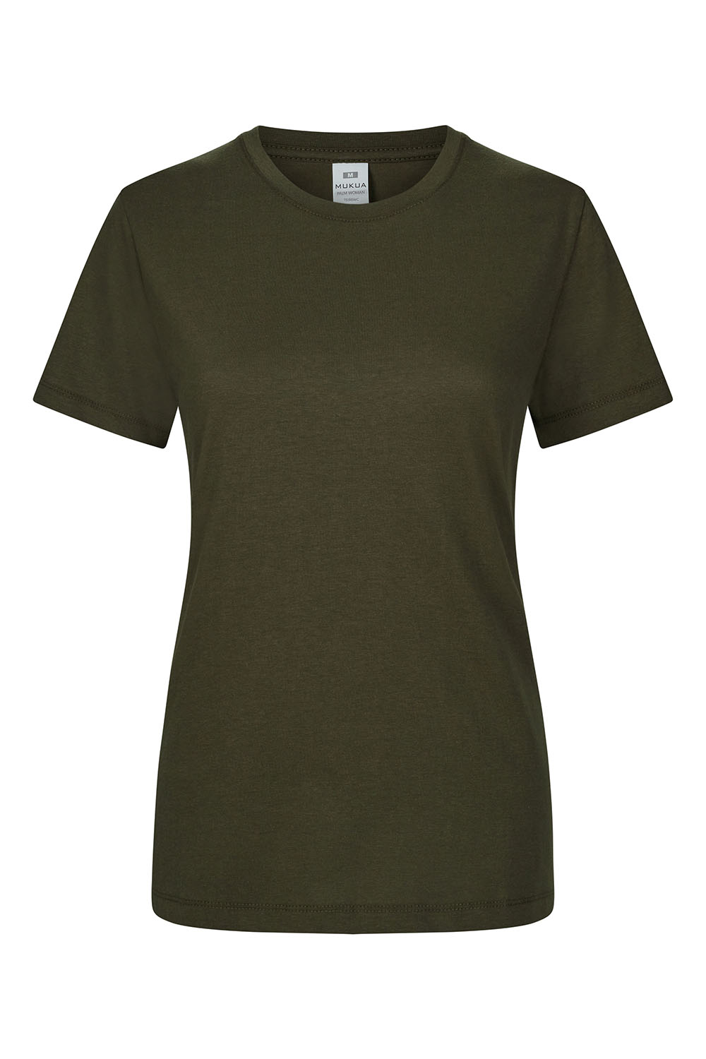 Koszulka z krótkim rękawem damska PALM WOMAN TS190WC - KHAKI GREEN 601