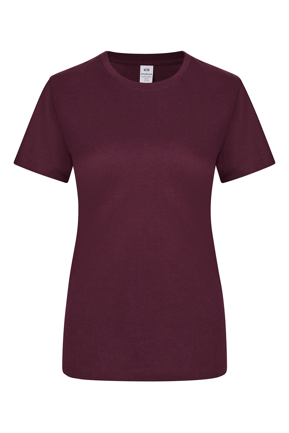 Koszulka z krótkim rękawem damska PALM WOMAN TS190WC - WINE 403