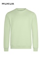 Bluza z okrągłym dekoltem unisex DUNE SCN300U - ALOE 619