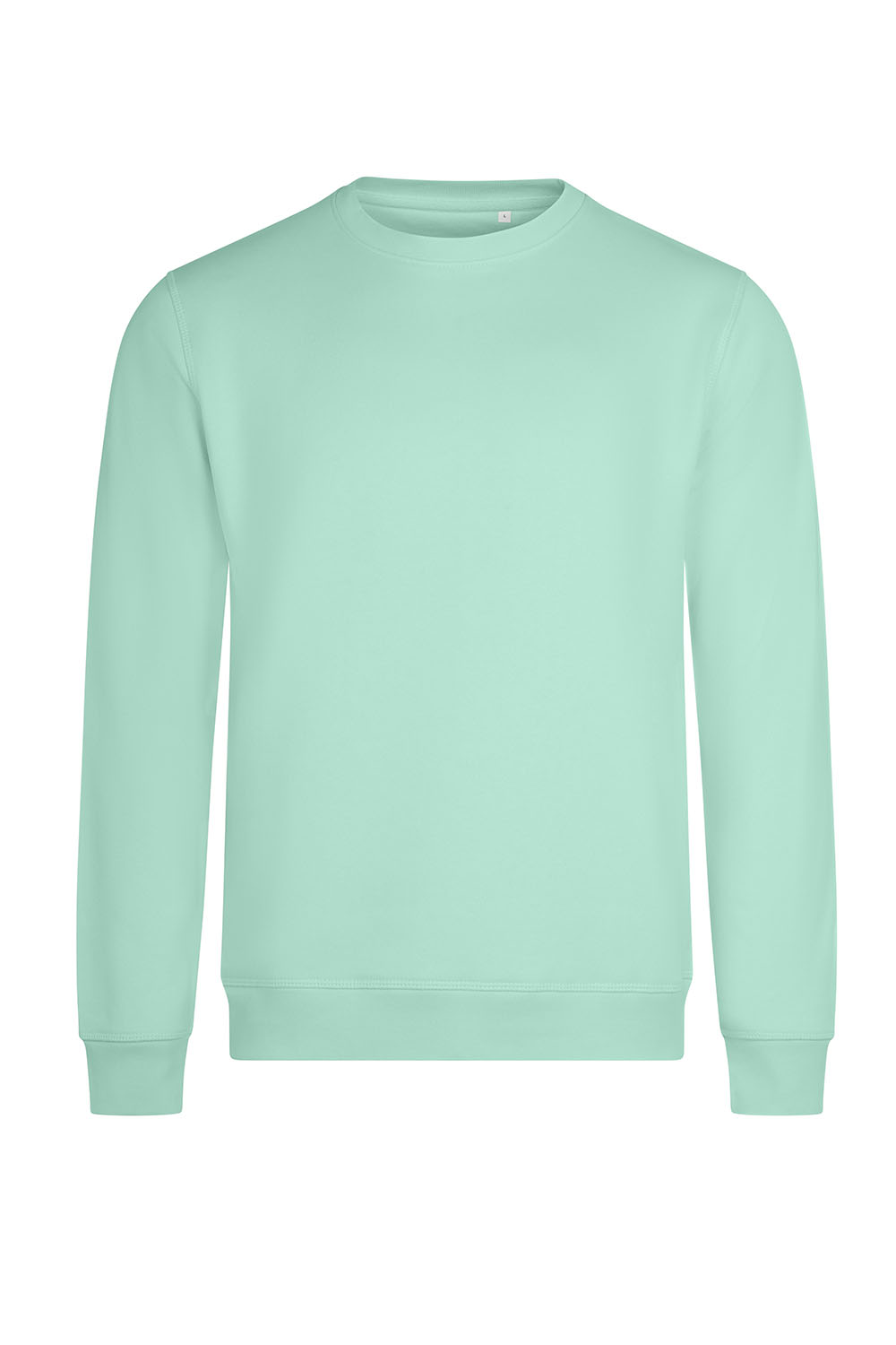 Bluza z okrągłym dekoltem unisex DUNE SCN300U - AQUA 519