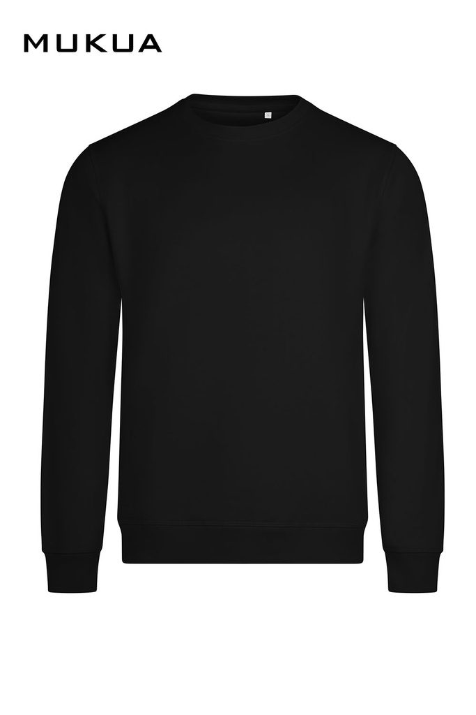 Bluza z okrągłym dekoltem unisex DUNE SCN300U - BLACK 200