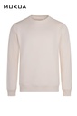 Bluza z okrągłym dekoltem unisex DUNE SCN300U - CREAM 109