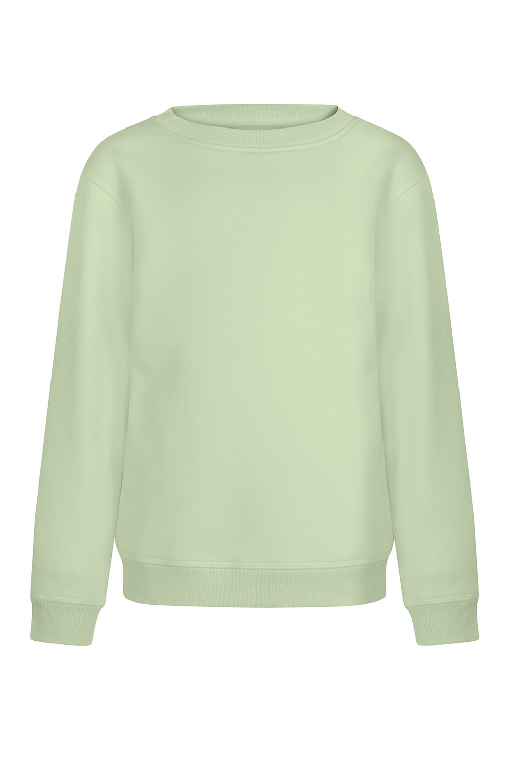 Bluza z okrągłym dekoltem dla dzieci damska DUNE KIDS SCN300K - ALOE 619
