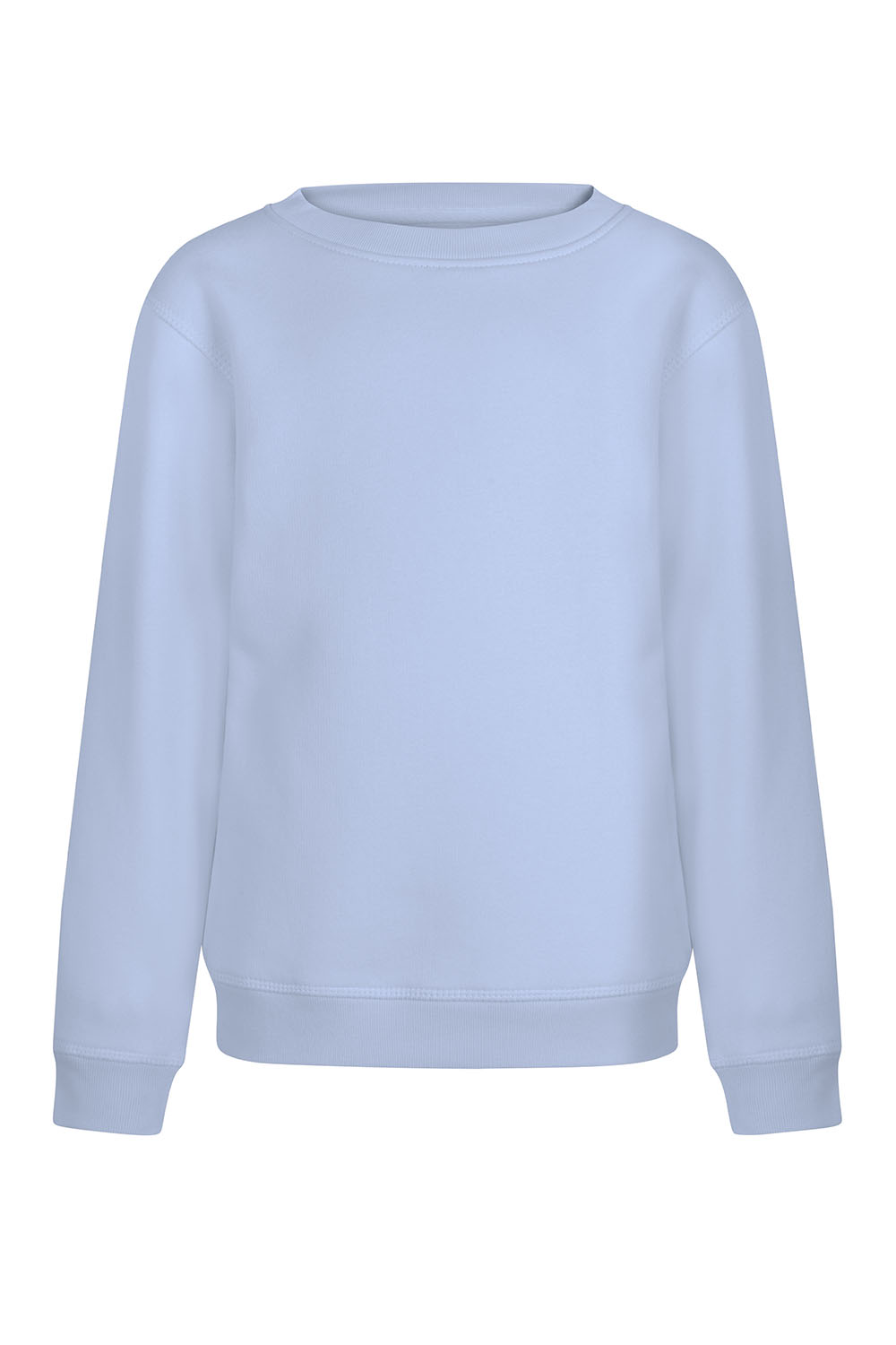 Bluza z okrągłym dekoltem dla dzieci damska DUNE KIDS SCN300K - ARTIC BLUE 522