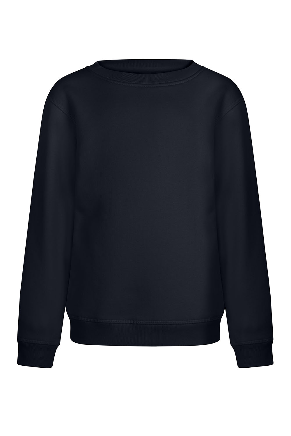 Bluza z okrągłym dekoltem dla dzieci damska DUNE KIDS SCN300K - DEEP NAVY 512