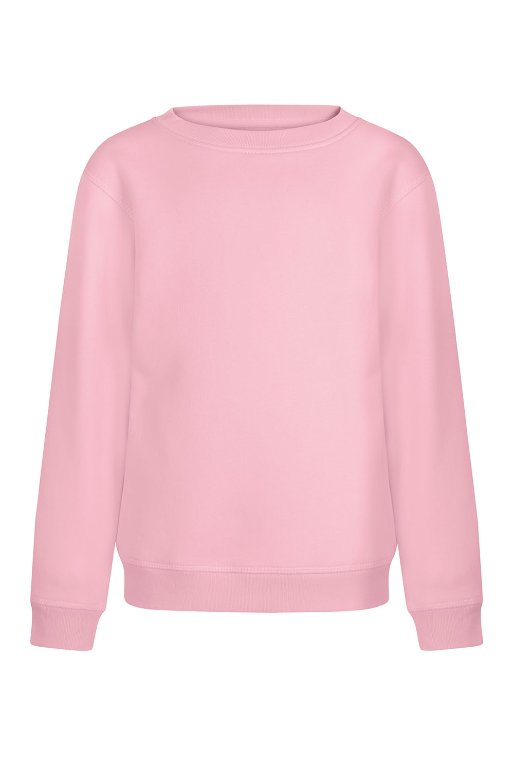 Bluza z okrągłym dekoltem dla dzieci damska DUNE KIDS SCN300K - FLAMINGO 416