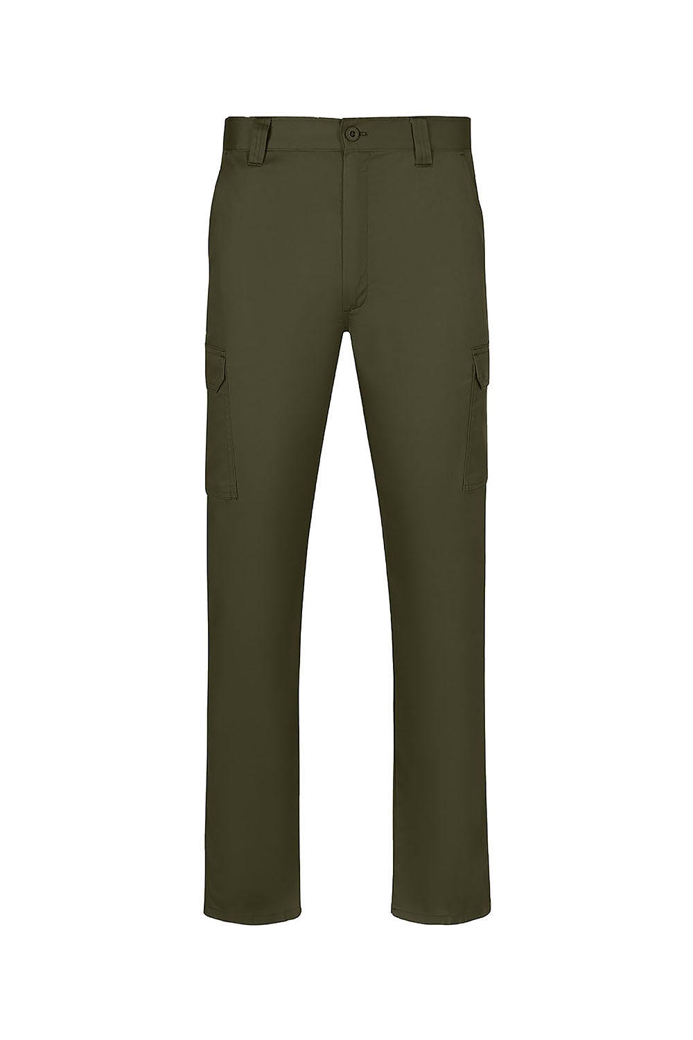 Spodnie z wieloma kieszeniami 103026 - KHAKI GREEN 03
