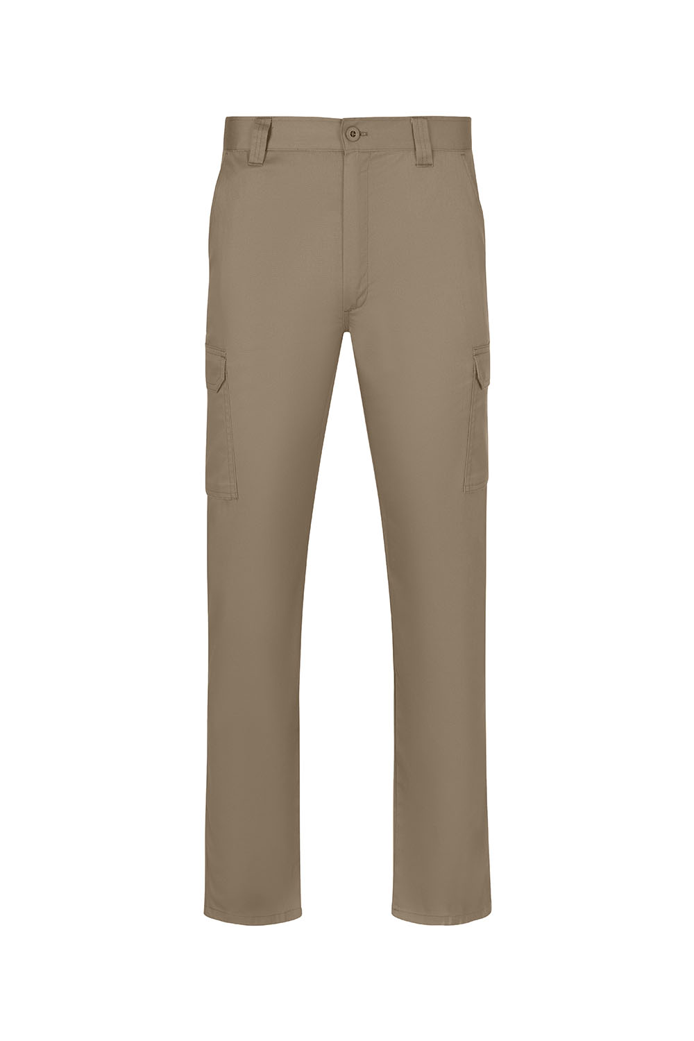 Spodnie z wieloma kieszeniami 103026 - SAND BEIGE 46