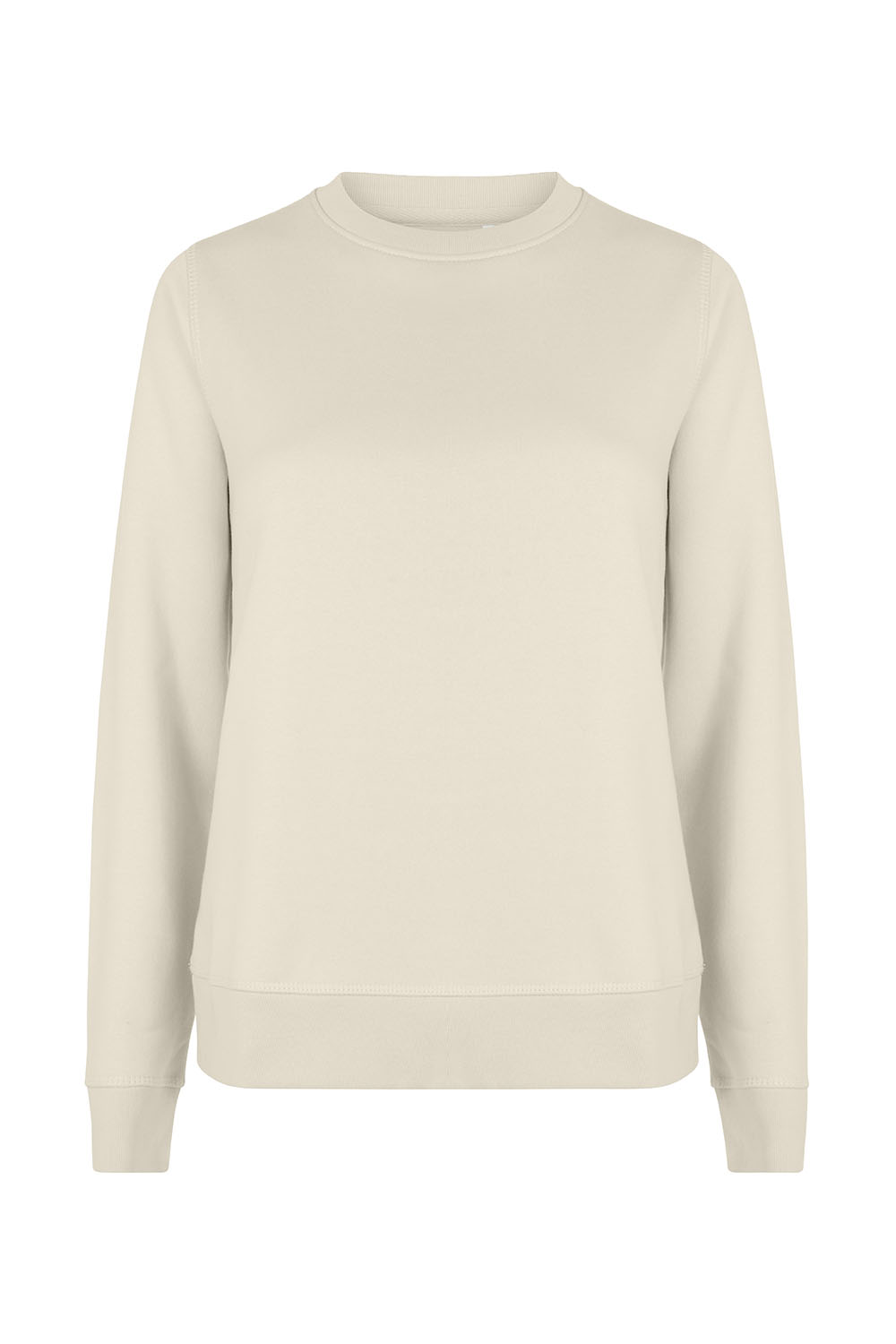 Bluza z okrągłym dekoltem damska DUNE WOMAN SCN300W - CREAM 109