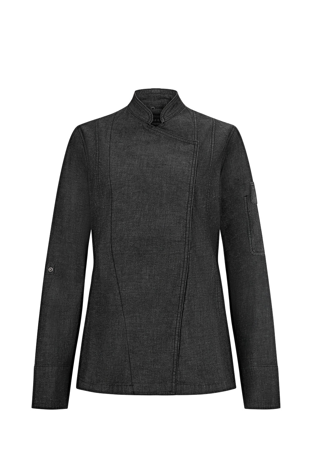 Kitel kucharski damski 405212SW - DARK GREY DENIM 85