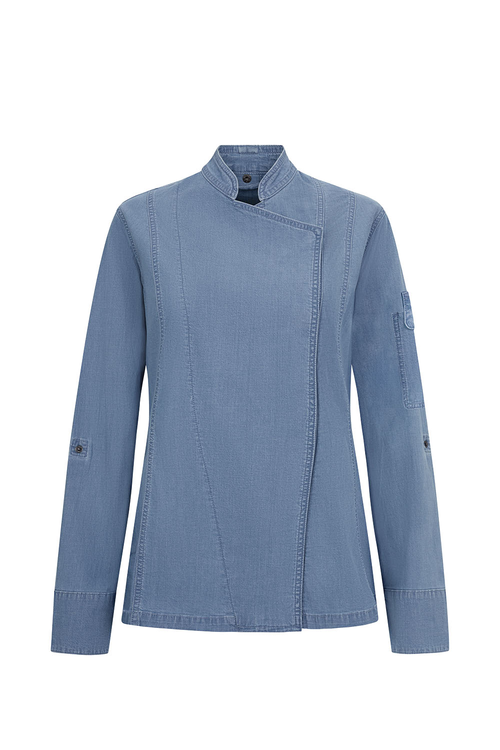 Kitel kucharski damski 405212SW - LIGHT BLUE DENIM 86