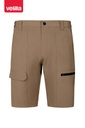 Spodenki dwukolorowe stretch 103032S - SAND BEIGE/BLACK 46/00