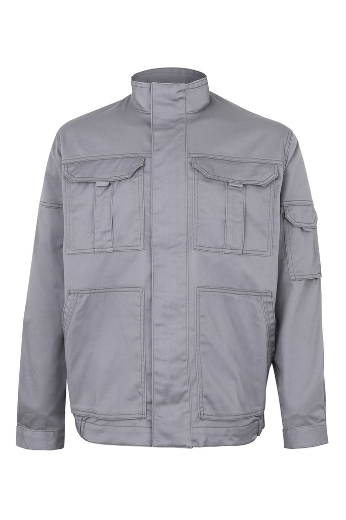 Kurtka softshell stretch z wieloma kieszeniami 106002S - GREY 08