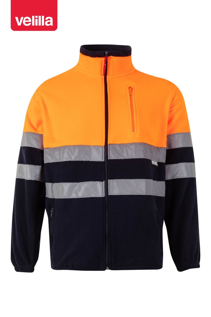 Polar dwukolorowy z odblaskami 183 - MARINE BLUE/HI-VIS ORANGE 01/19