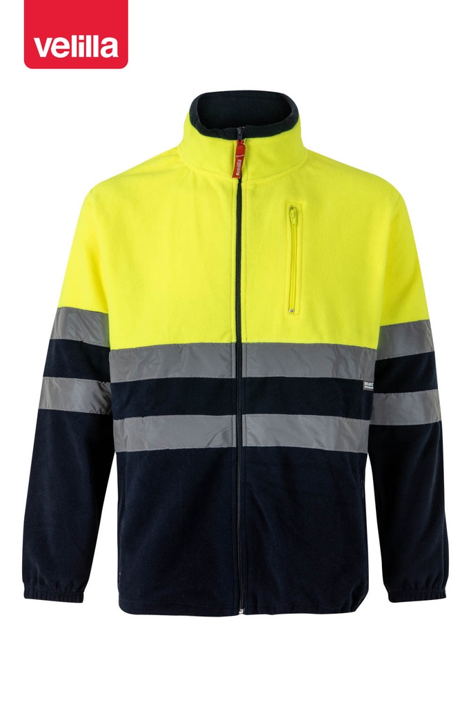 Polar dwukolorowy z odblaskami 183 - MARINE BLUE/HI-VIS YELLOW 01/20