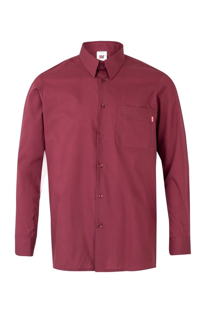 Koszula z długim rękawem 529 - MAROON 18
